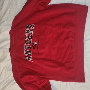 Cadre Rutgers Scarlet Knights Red Sweatshirt- Large